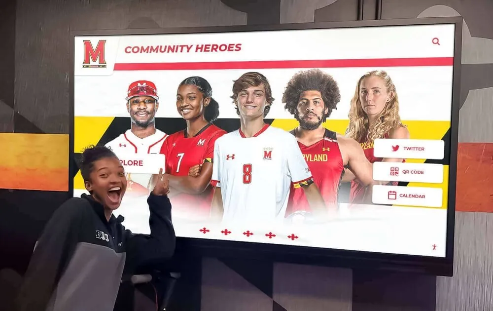 Hall Of Fame Touchscreen